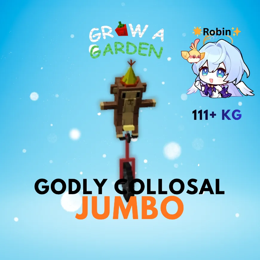 Godly Collosal JUMBO Unicycle Monkey - 111+KG - Super BIG - Grow a Garden — Account account