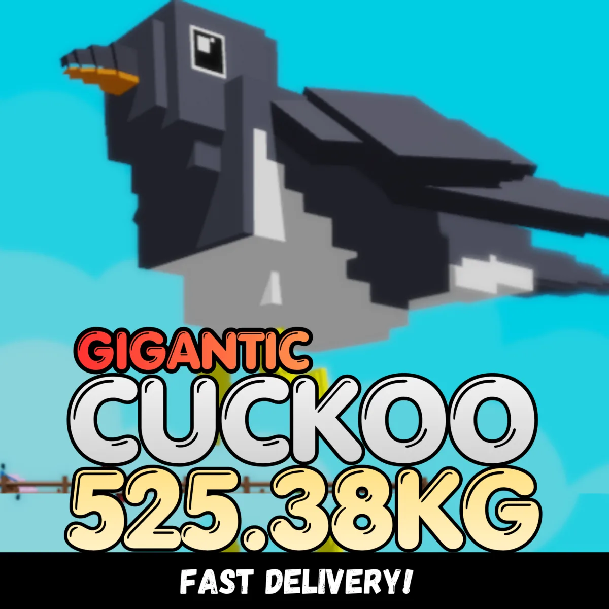 GIGANTIC Cuckoo 525.38KG Colossal Age 500 INSTANT DELIVERY