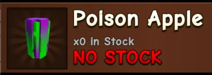 1 Poison Apple — Account account