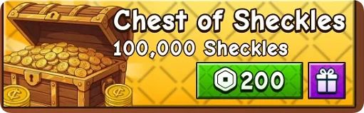 Chest of Sheckles 100,000 Sheckles--200R
