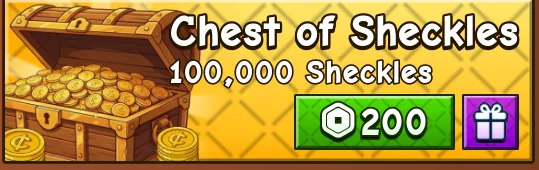 100K Sheckles (200 RR) — Account account