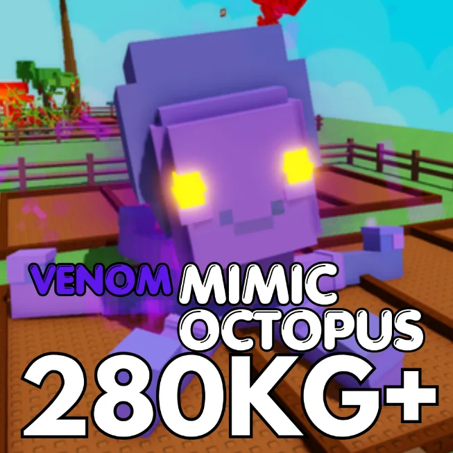 VENOM Huge Mimic Octopus 280KG+ 15sec CD Age 500 INSTANT DELIVERY