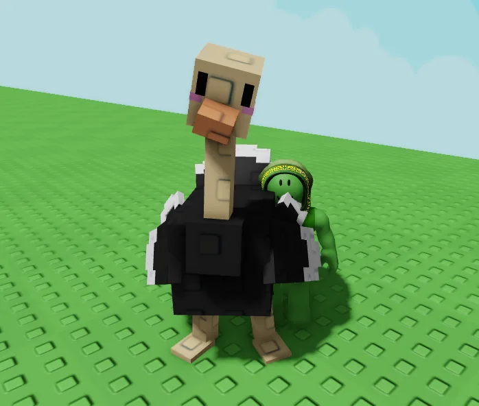 2x Ostrich
