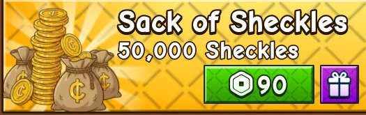 50K SACK OF SHECKLES — Account account