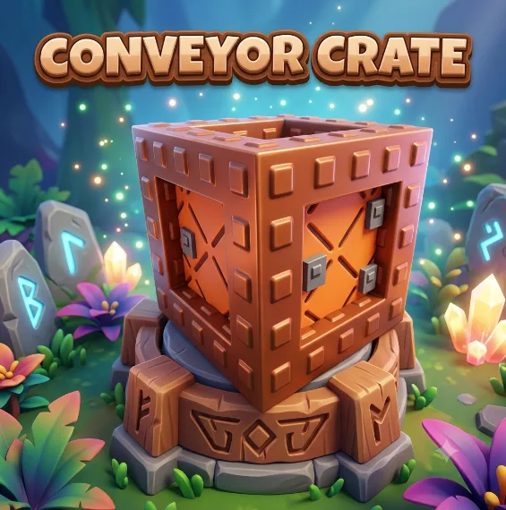 x1 Conveyor Crate