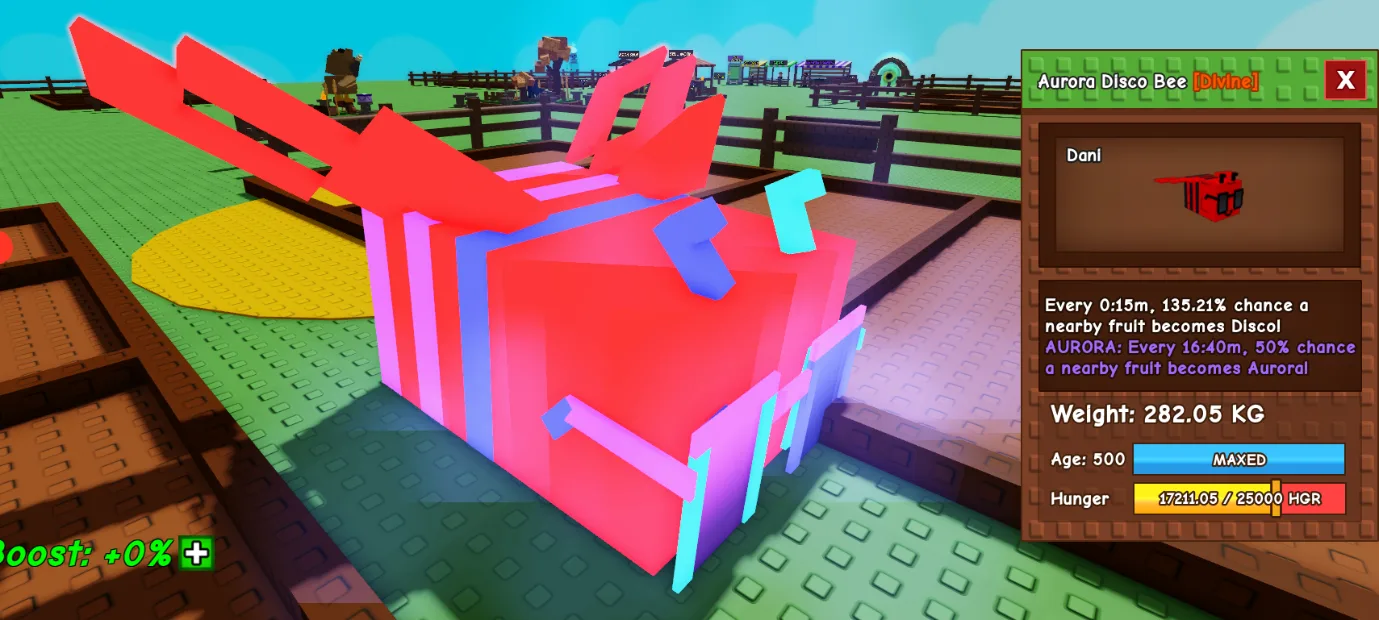 282.05kg Aurora Disco Bee
