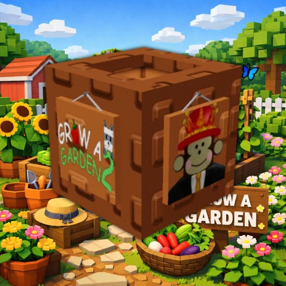 Picture Frame Crate Grow A Garden 2 (Rare)