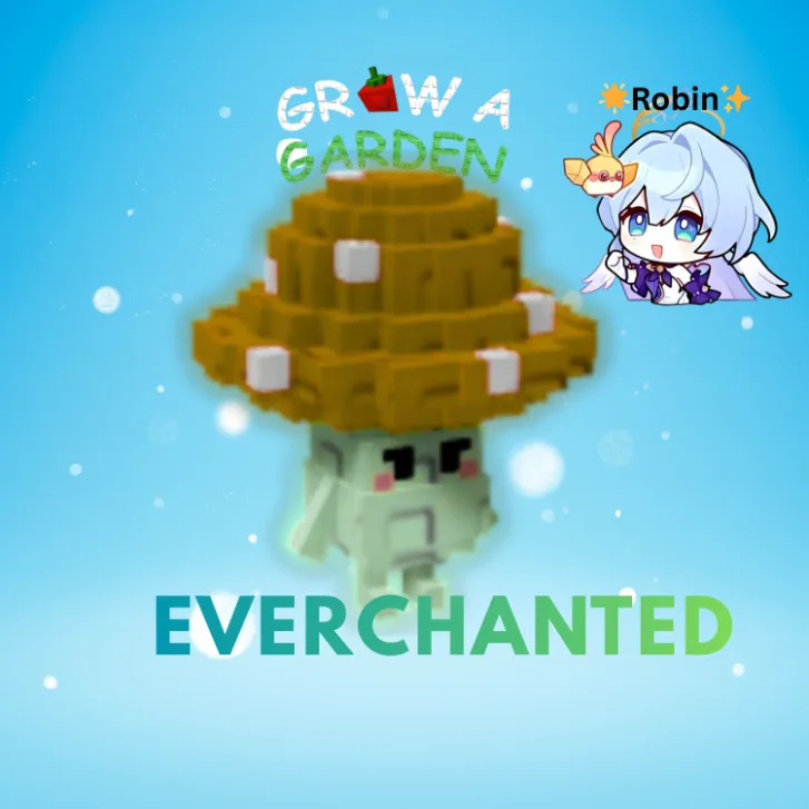 Everchanted Shroomie - HIGH Passive (same as venom) - New Super Cool Mutation - Grow a Garden — Account account