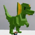 Giantbean Dilophosaurus / (Dilo)