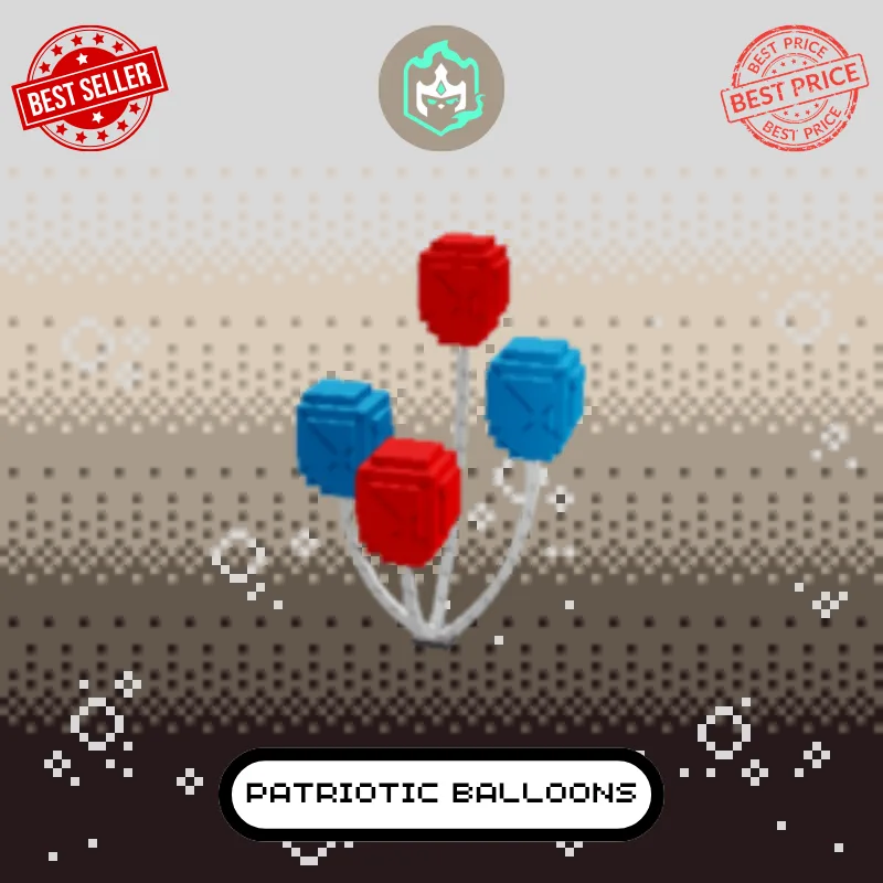 Patriotic Balloons Clean & Safe Guaranteed Instant Delivery