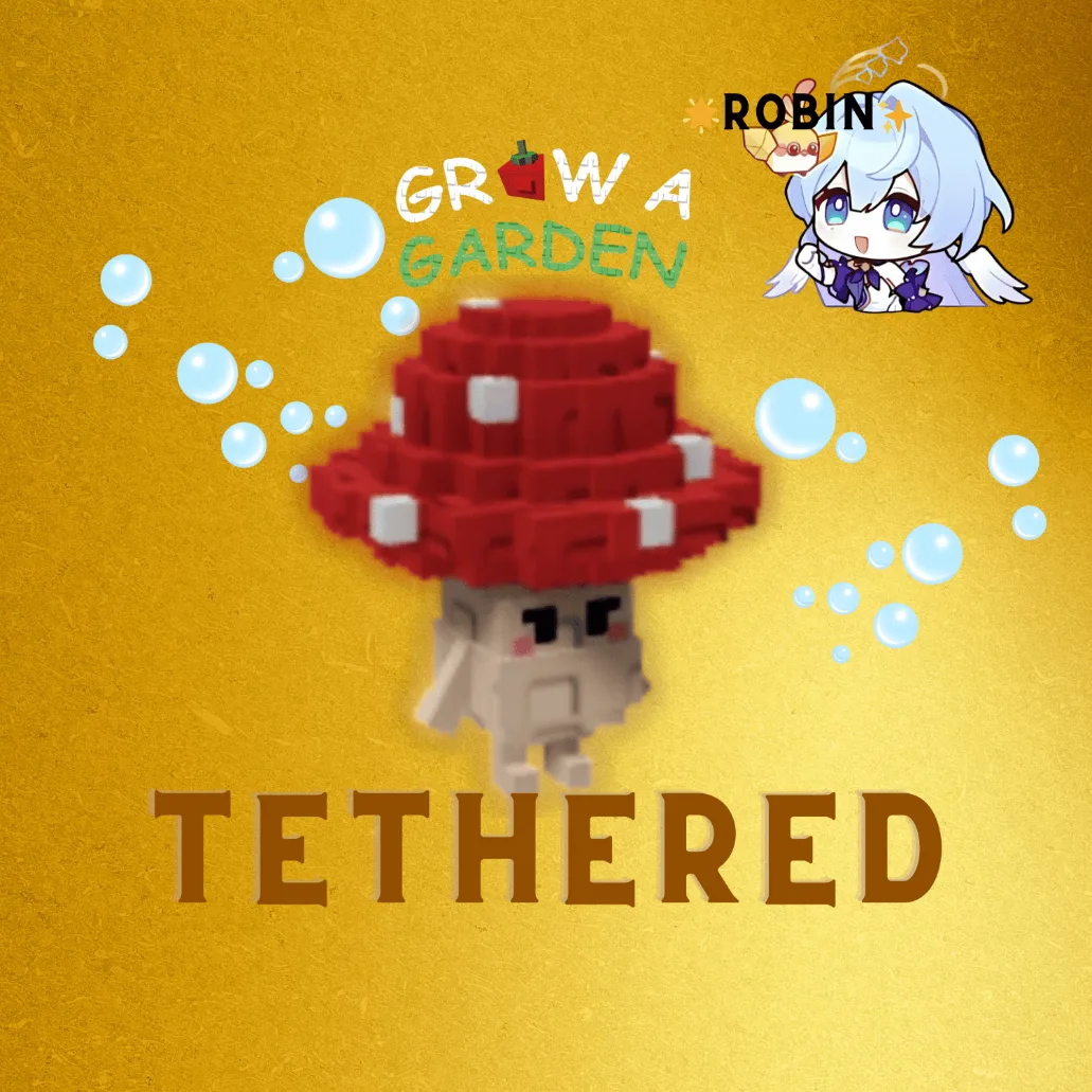 Tethered Shroomie - It follows Player - Grow a Garden — Account account