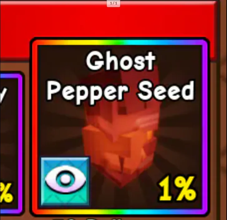 Ghost Pepper Seed (Mythic)