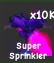 10 GIFT SUPER SPRINKLER - SUPER SPRINK / GROW A GARDEN 2