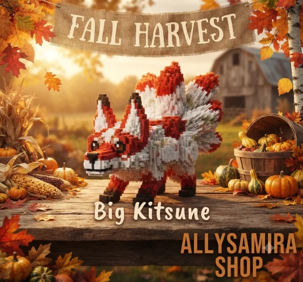 BIG KITSUNE SECRET PET