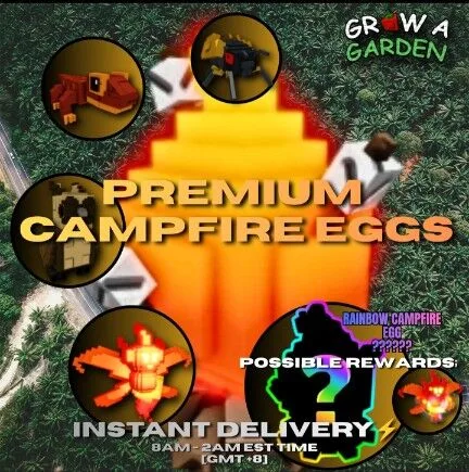 PREMIUM CAMPFIRE EGG 10x PIECES