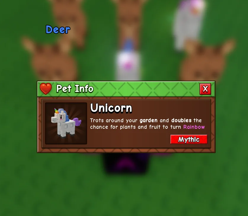 Unicorn (Mythic) — Account account