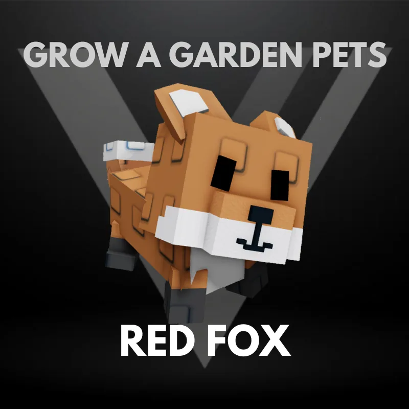 Red Fox - Grow A Garden Pets