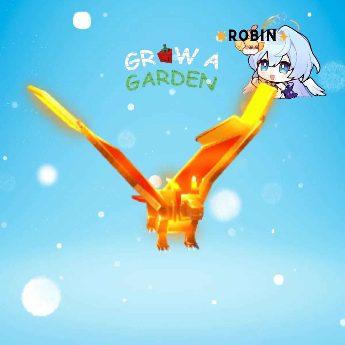 New Year's Dragon - New Year Dragon - Fast Delivery - Grow a Garden — Account account