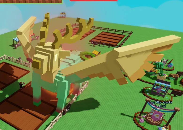 Titanic Huge Everchanted Peryton 60Kg+ Age 100 New Easter Pet — Account account