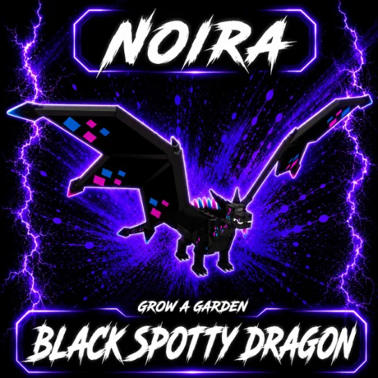 Black Spotty Dragon
