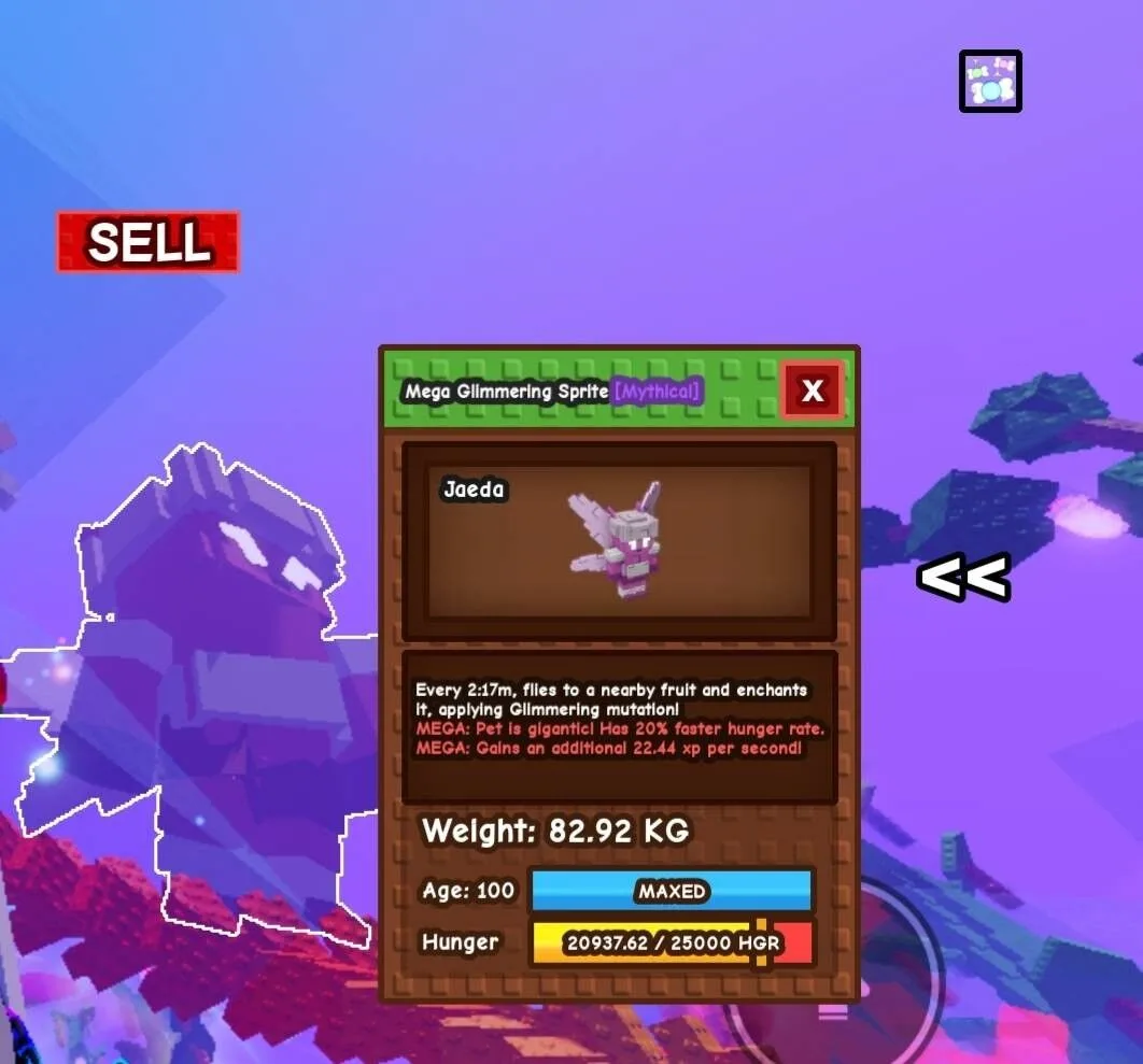 Titanic / Huge MEGA Glimmering Sprite - 82.92 KG (Age 100)