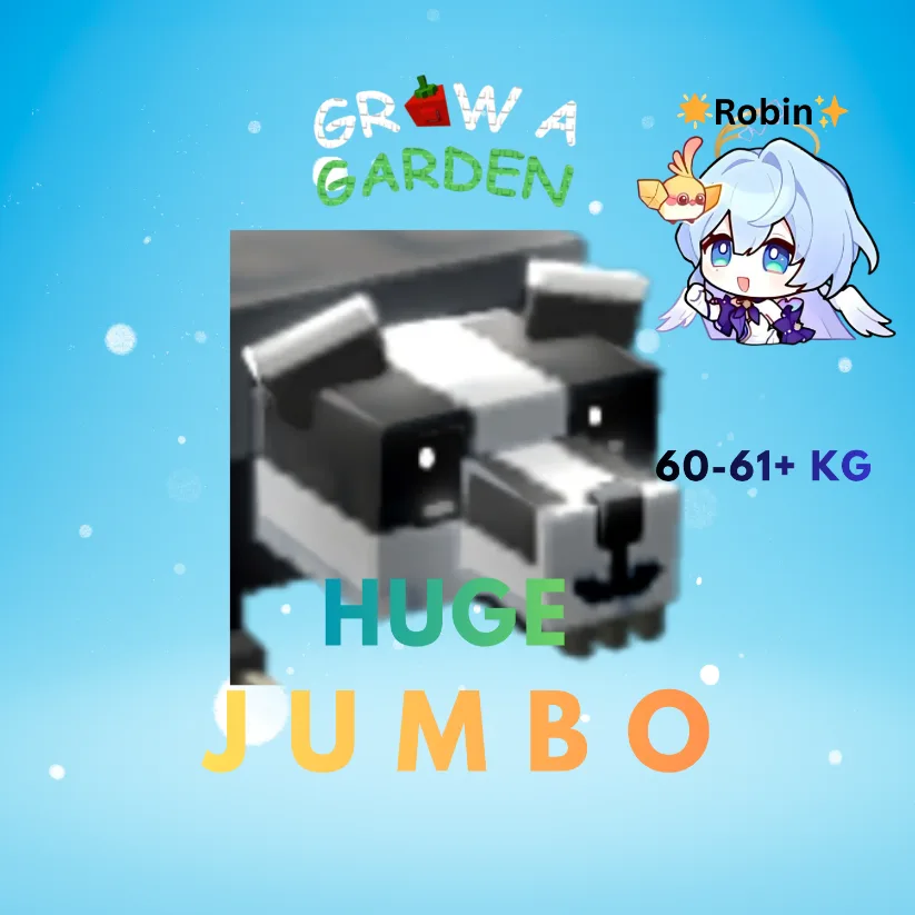 HUGE JUMBO Badger - 60-61+KG - Grow a Garden — Account account