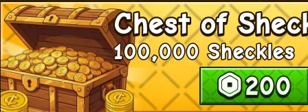 Chest of Sheckles 100,000 200R Fast Delivery — Account account