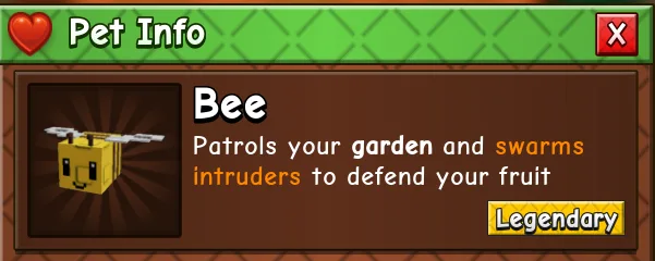 Bee Pet - Grow a Garden Neymar11 Store Fast Delivery — Account account