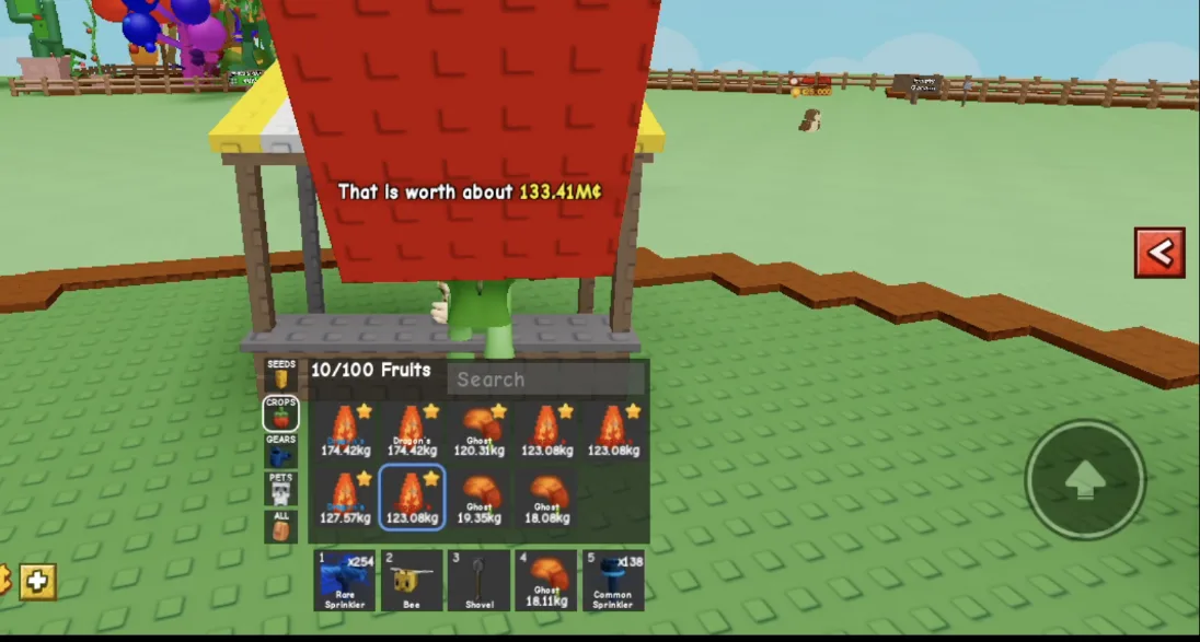 130M SHECKLES via Gift (1 FRUIT 127 KG DRAGON'S BREATH ELECTRIC) Instant Delivery Sheckles — Account account