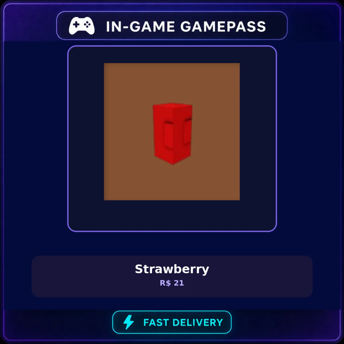 Strawberry 21 Robux