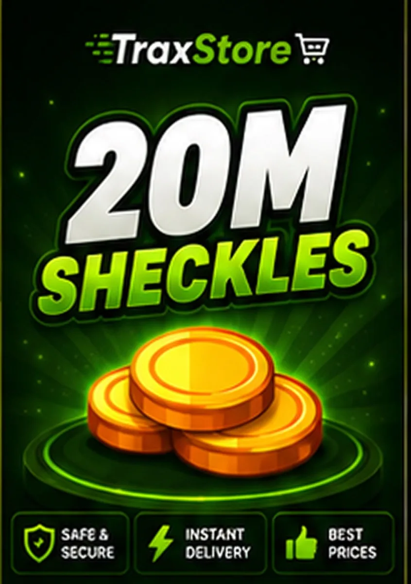 20M SHECKLES Instant Delivery