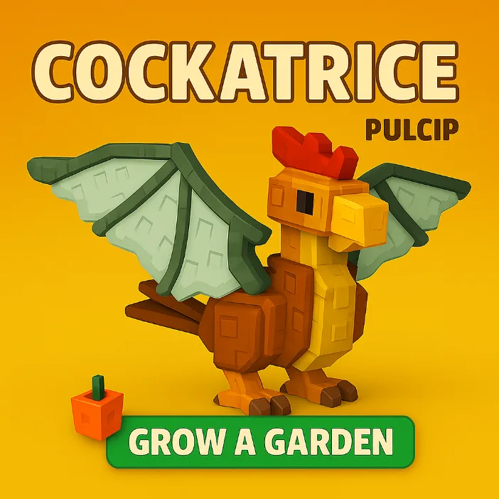 Cockatrice Grow a Garden FAST DELIVERY!