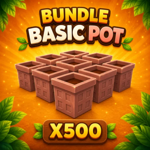 500 PCS BASIC POT