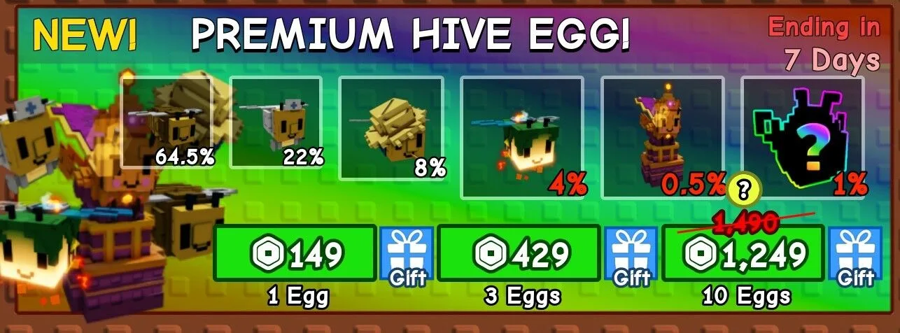 NEW! Premium Campfire Egg x100 (12490 Robux) — Account account