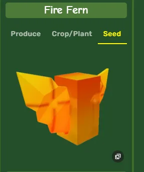 Fire Fern Seed