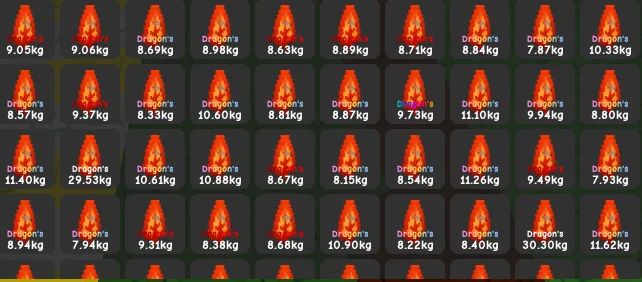 100-500 K/s Dragon Breath Fruit GAG 2 — Account account