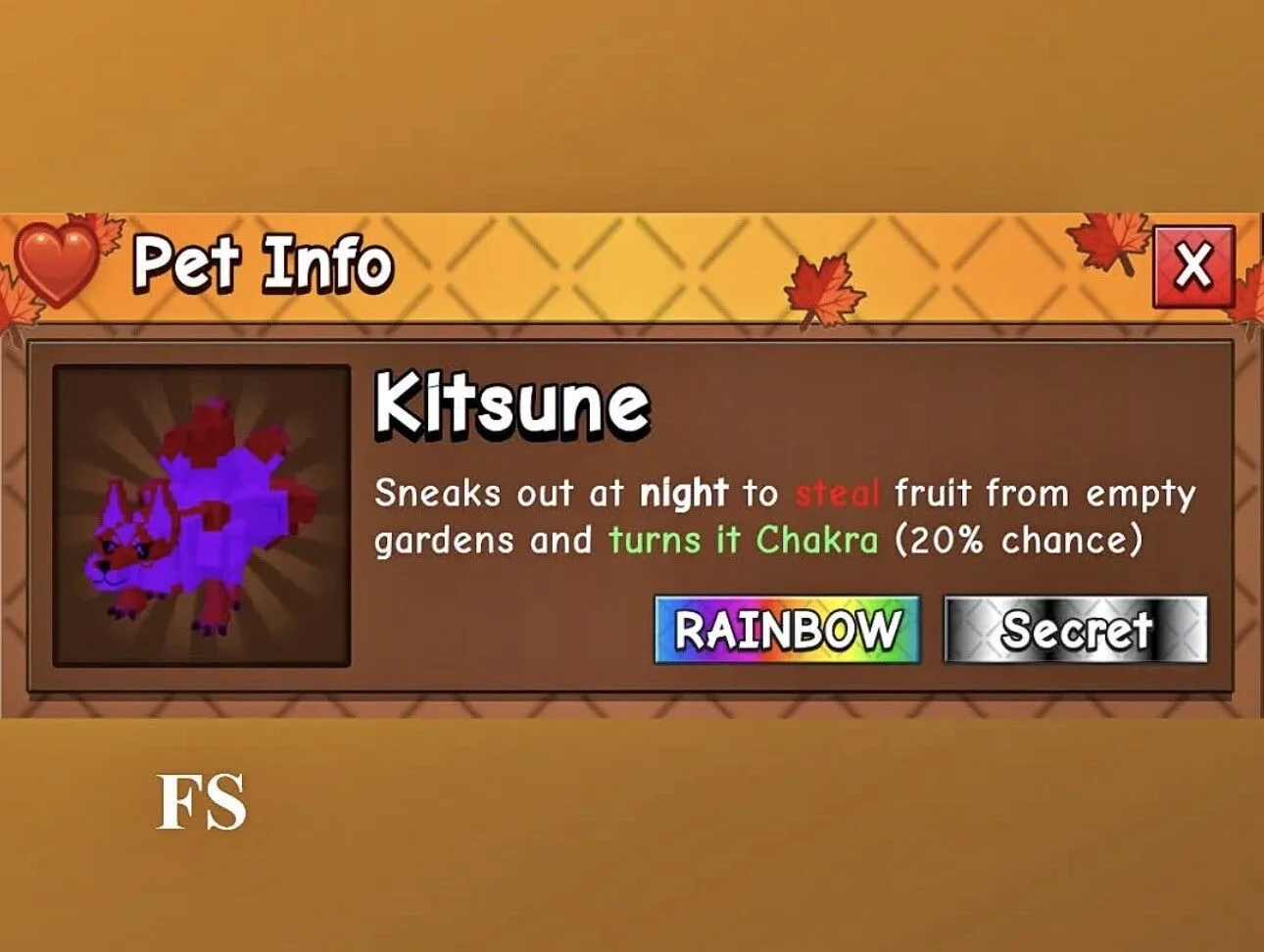 Kitsune (Secret)