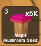 Maple Mushroom Seed