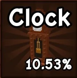 CLOCK x1 GROW A GARDEN 2 FAST DELIVERY ! CHEAPEST ! (VIA MAILBOX)