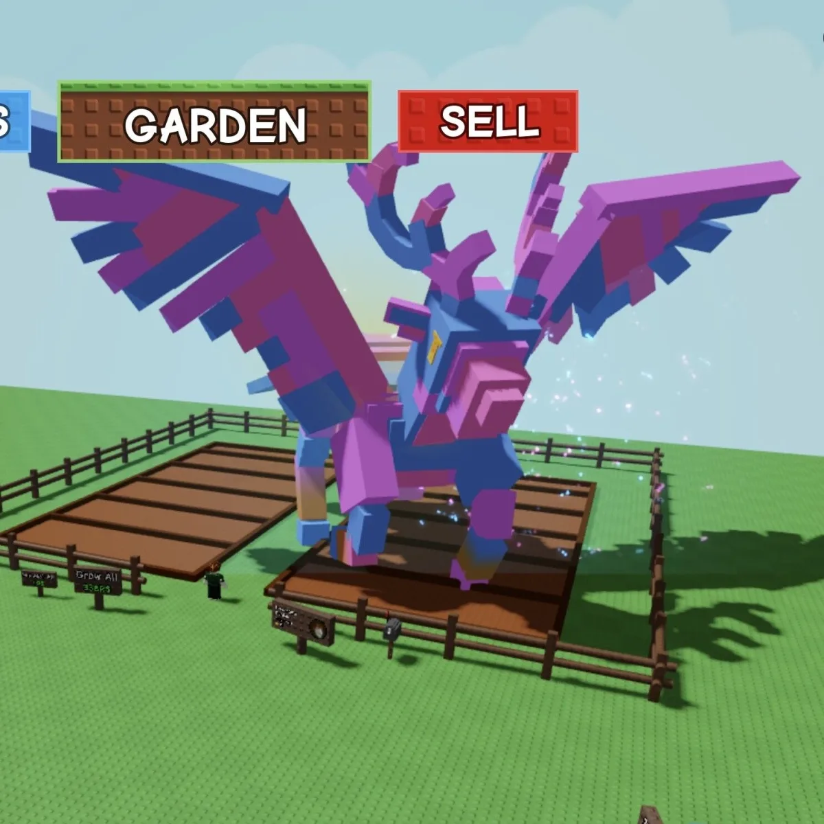 Level 500 - Blossoming Gilded Choc Peryton 281.91 kg - Non Dupe - Clean No Toy