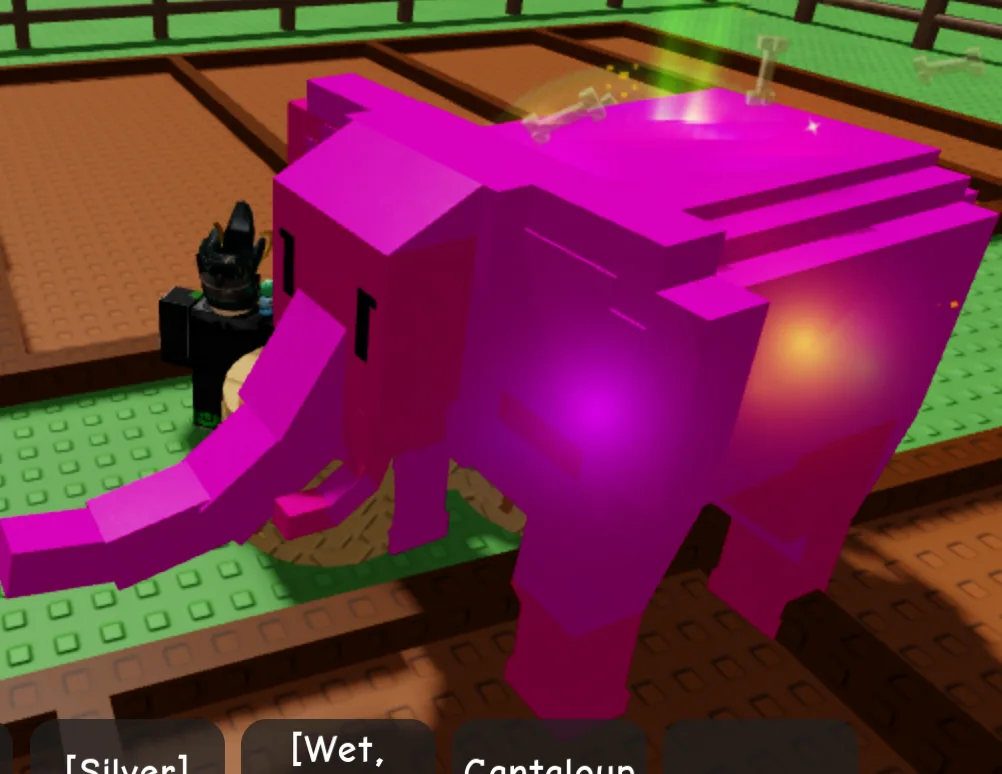 Rainbow Hatched Elephant 93kg+ Age 500 Everchanted Maxed Passive Without Toy