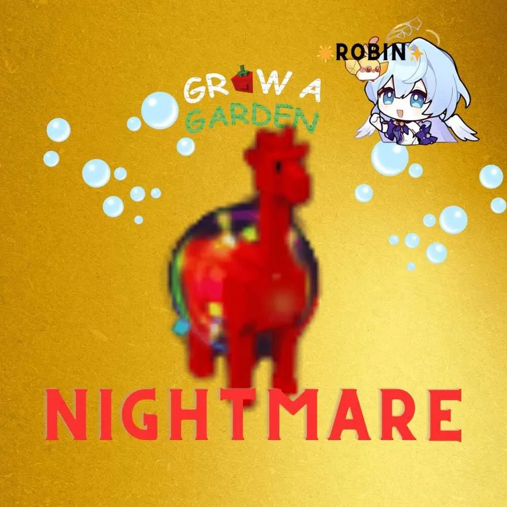 Nightmare Rainbow Hatch Giraffe - Grow a Garden — Account account
