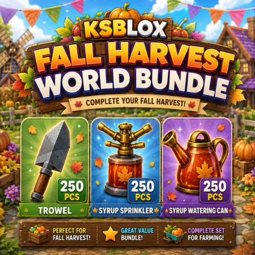 Fall Harvest Tool Bundle 250 Trowels 250 Syrup Sprinklers 250 Syrup Watering Cans