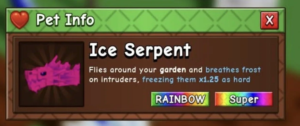 Ice Serpent (Super)