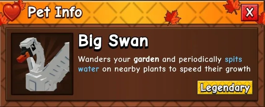 Swan (Legendary)