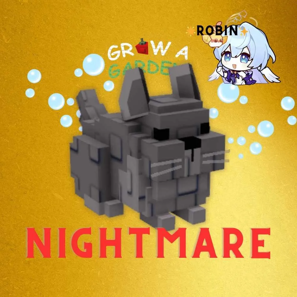 Nightmare Chinchilla - Grow a Garden — Account account