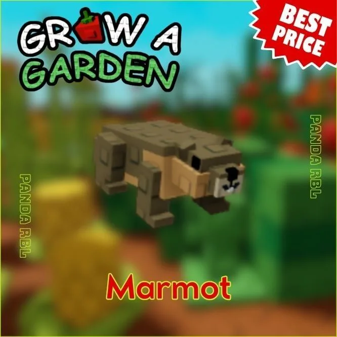 Pet (Get 2 For 1 ) Marmot Grow a Garden Instant Delivery Safe trade GAG