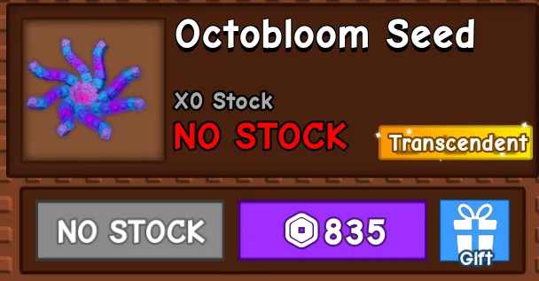 Grow a Garden - OCTOBLOOM SEED