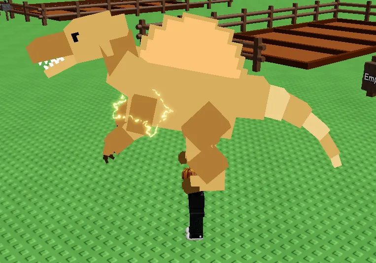 Shocked Spinosaurus GROW A GARDEN FAST DELIVERY