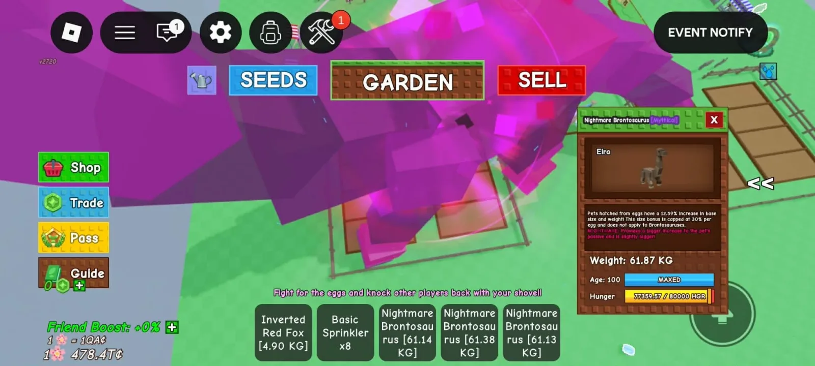 HUGE NIGHTMARE BRONTOSAURUS SUPER BIGG CHEAP AND FAST DELIVERY !!! — Account account